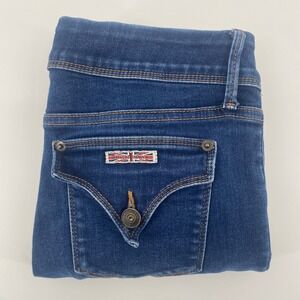 Hudson Beth Baby Boot Jeans‎ Womens 28 Blue Flap Pocket Bootcut Denim